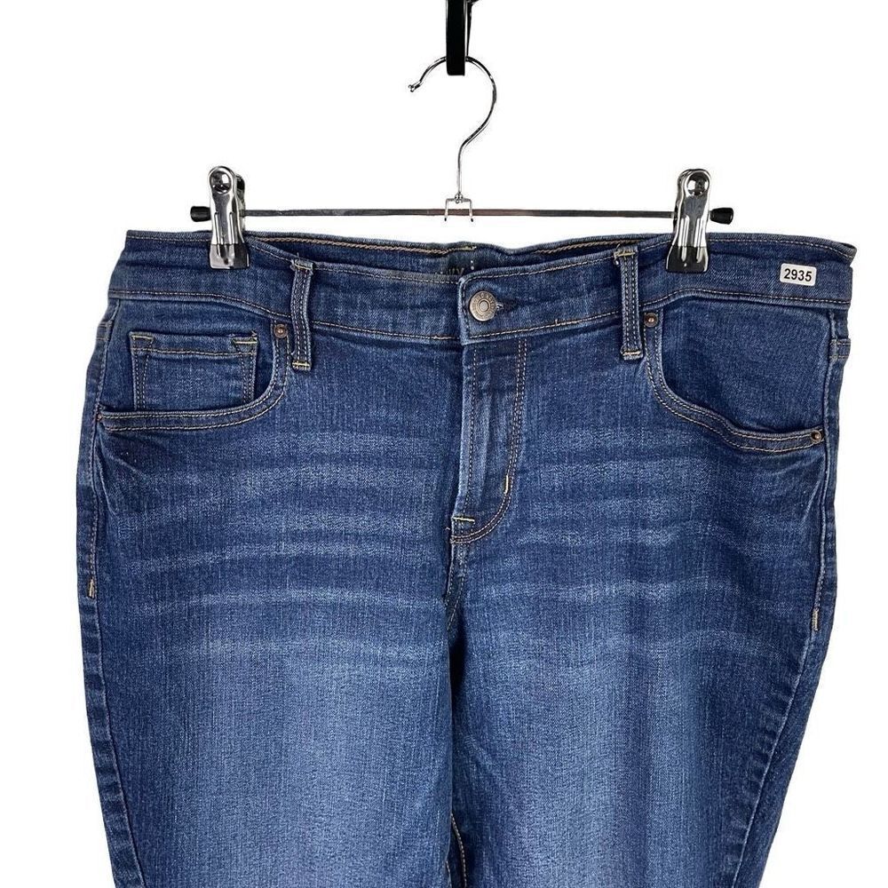 Old Navy Straight Jeans 12 Short Women’s Dark Wash Pre-Owned [#2935] - Picture 3 of 6